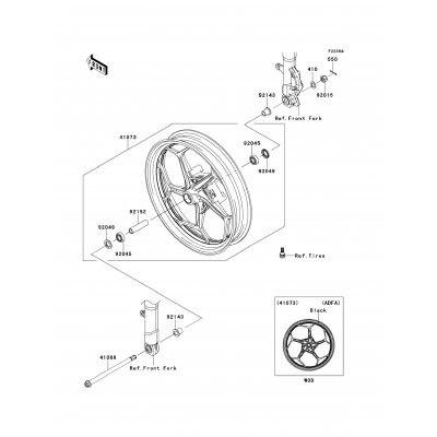 Front Wheel(ADFA)(CA,US)