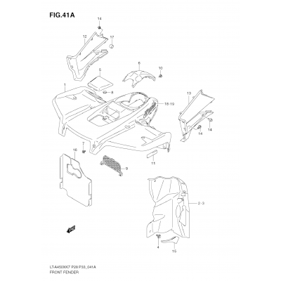 FRONT FENDER (MODEL K9)