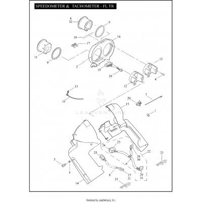 SPEEDOMETER & TACHOMETER - FLTR