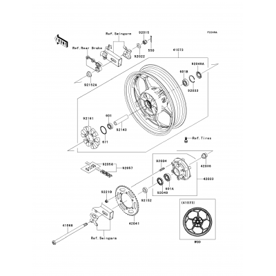 Rear Wheel/Chain(BESA)