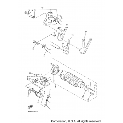 Shift Cam Fork