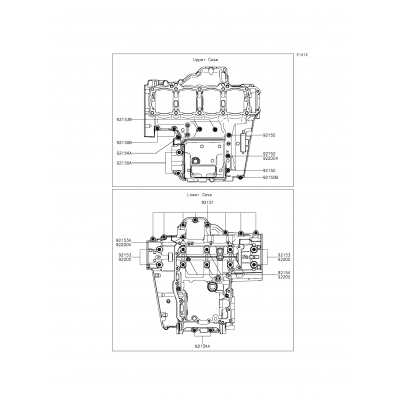 Crankcase Bolt Pattern