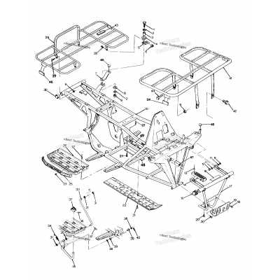 Frame Assembly W/ Racks 250 2X4