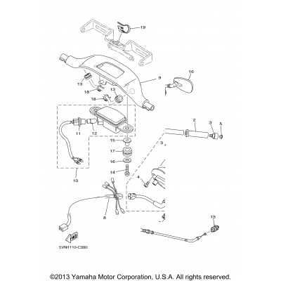 Steering Handle Cable