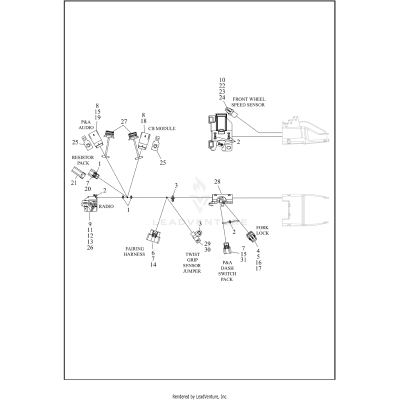 WIRING HARNESS, MAIN (2 OF 8)