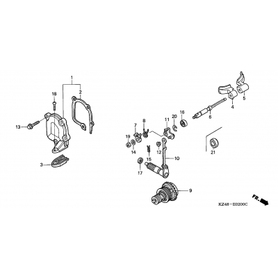 EXHAUST VALVE ('02-'03)