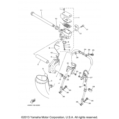 Front Master Cylinder