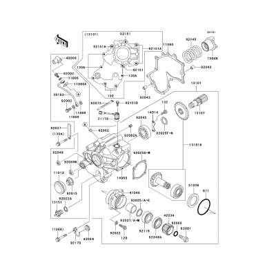 Front Bevel Gear(1/3)