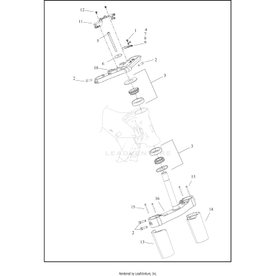 FORK BRACKETS, FRONT