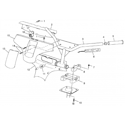 Steering Handlebar 600 Xcr