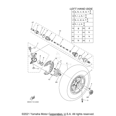 FRONT WHEEL