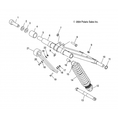Front Torque Arm S05ne5bs/A (4992729272B12)