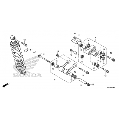 REAR SHOCK ABSORBER