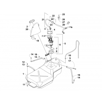 GAS TANK ASSEMBLY