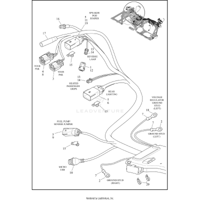 WIRING HARNESS, MAIN - (5 OF 9)