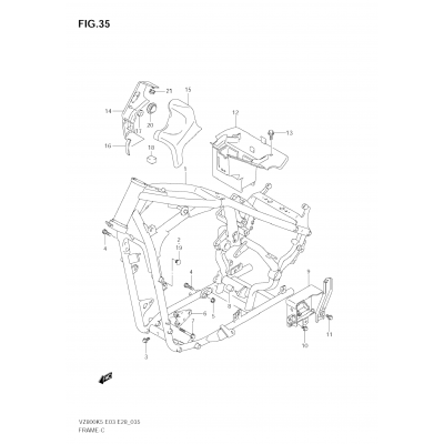 FRAME (MODEL K5/K6/K7/K8)