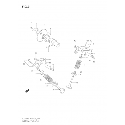 CAM SHAFT/VALVE