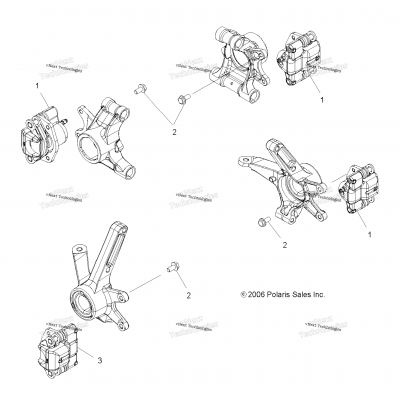 Brake Caliper Mounting