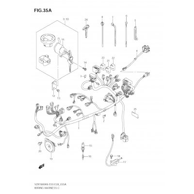 WIRING HARNESS (VZR1800NK8/NK9)