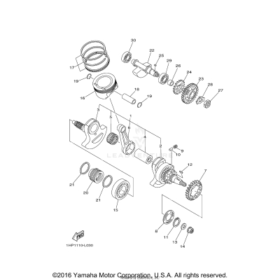 CRANKSHAFT PISTON