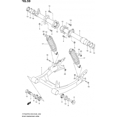 REAR SWINGINGARM