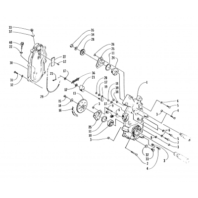 DRIVE/DROPCASE ASSEMBLY