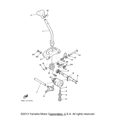 SHIFT CAM FORK