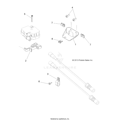 ELECTRICAL, IGNITION COIL MOUNTING - A19SVS95CR/ER [49ATVIGNITION14850SCRAM]