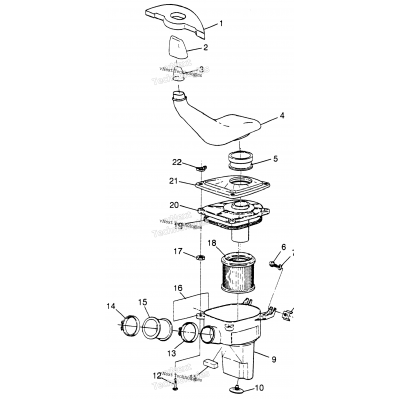 Air Box Trail Blazer W97ba25c (4940124012B002)