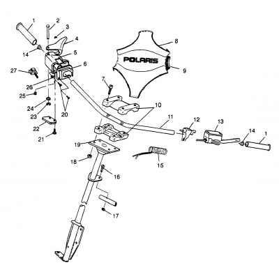 Steering Handlebar Trail Rmk