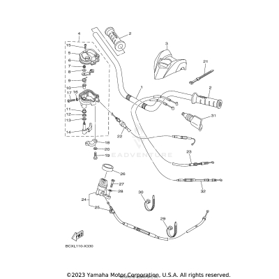 STEERING HANDLE & CABLE