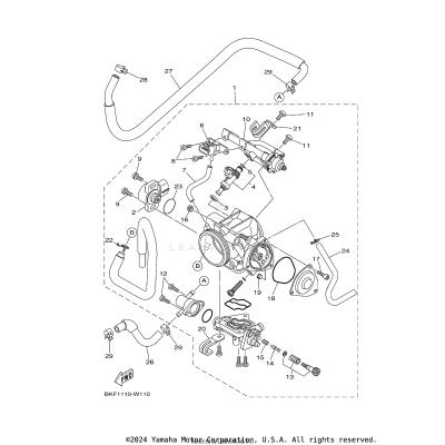 THROTTLE BODY ASSY 1