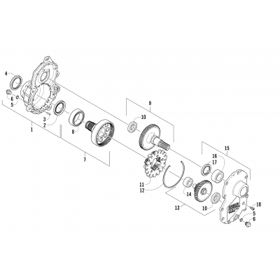 GEARCASE ASSEMBLY