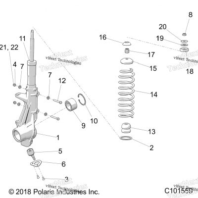 Suspension, Front Strut