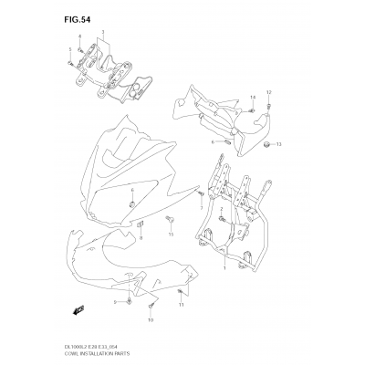 COWL INSTALLATION PARTS