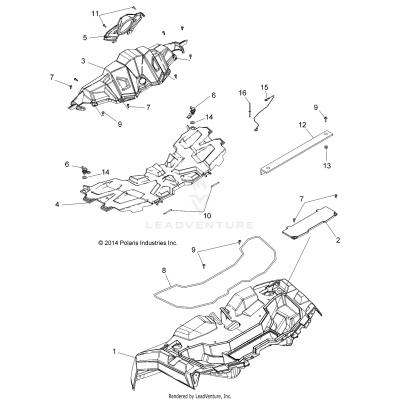 BODY, HOOD AND FRONT BODY WORK - A17DAA57F5 (49ATVCAB15ACE570)