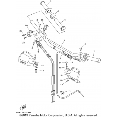 Steering Handle Cable