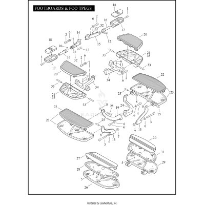 FOOTBOARDS & FOOTPEGS