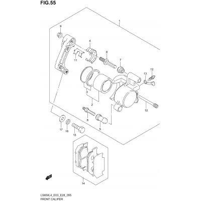 FRONT CALIPER