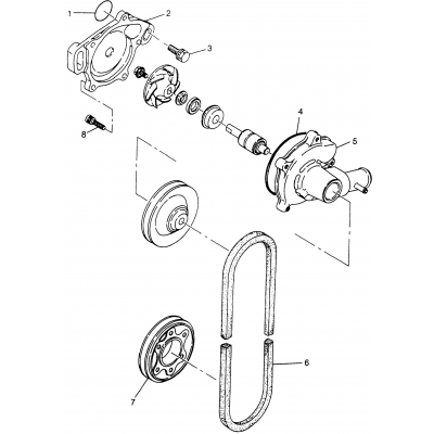 Water Pump Xlt Ltd Sp