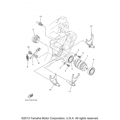 Shift Cam Fork