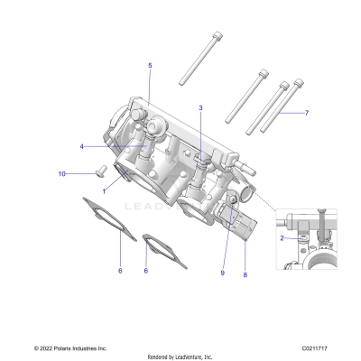 ENGINE, THROTTLE BODY - A25SLE95CF/FF/EF (C0211717)