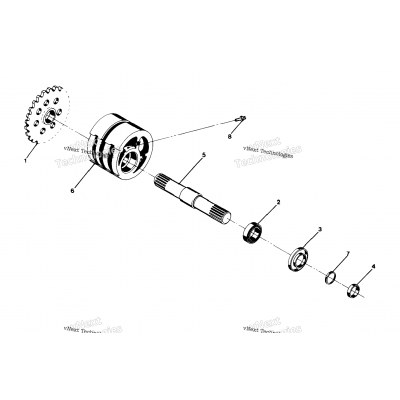 Front Tightener Assemblypn 1380024