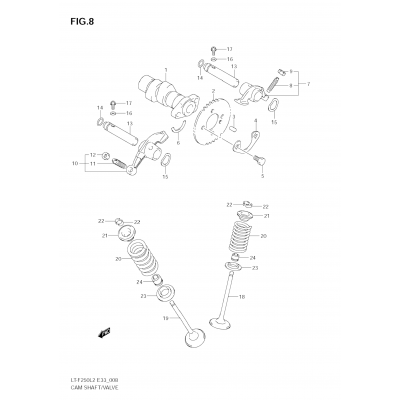 CAM SHAFT/VALVE