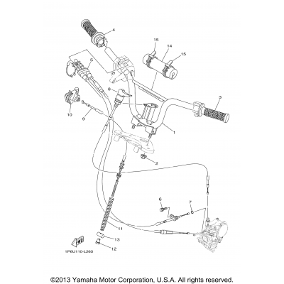 Steering Handle Cable