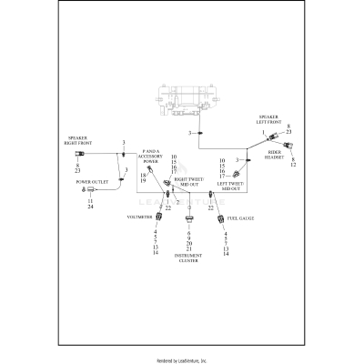 WIRING HARNESS, FAIRING (2 OF 2)