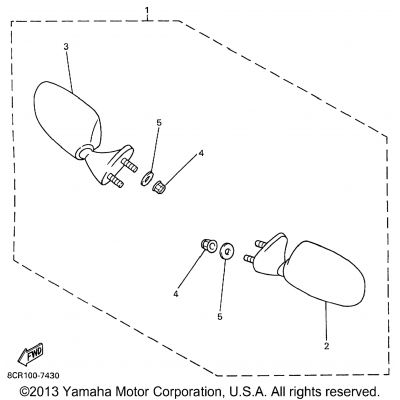 Alternate Rear View Mirror