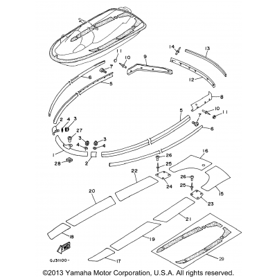 Gunwale Mat