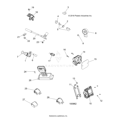 ELECTRICAL, SWITCHES, SENSORS and ECM - A17SES57F1/F2/FL/SET57F1 [100962]