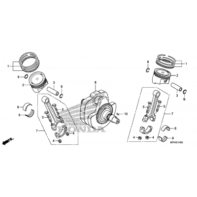 CRANKSHAFT / PISTON